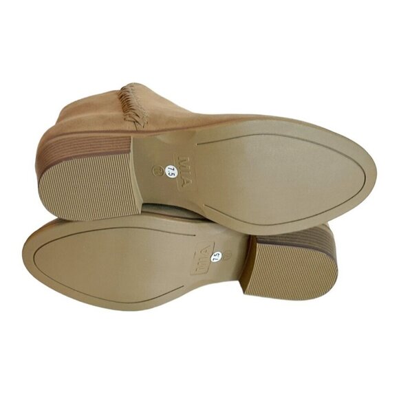 Mia Women's Jaice Heeled Ankle Bootie Taupe Size 7.5 NWT - Picture 7 of 8